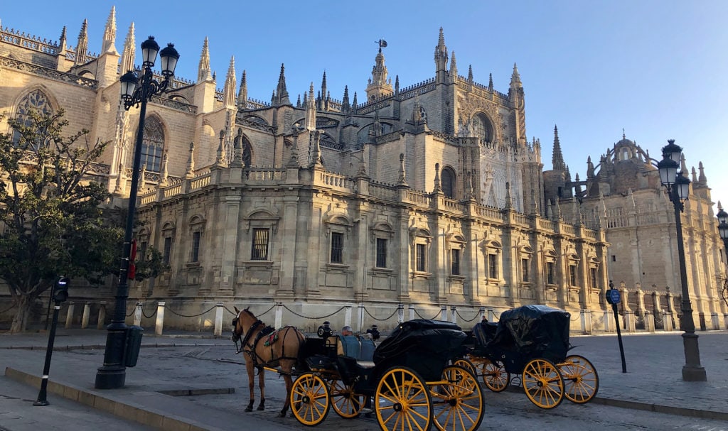 la catedral de Sevilla