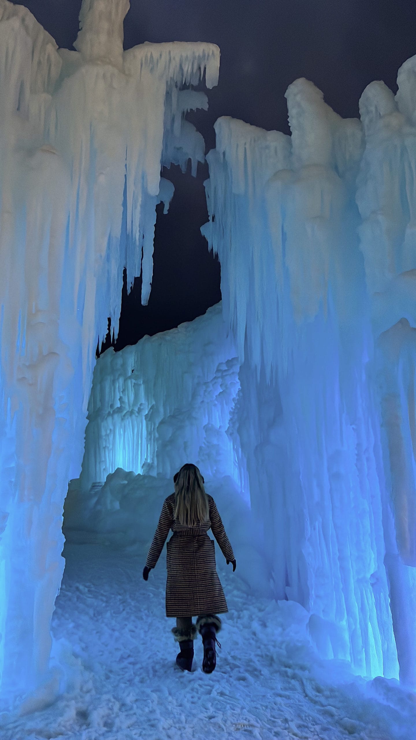 visiting ice castles