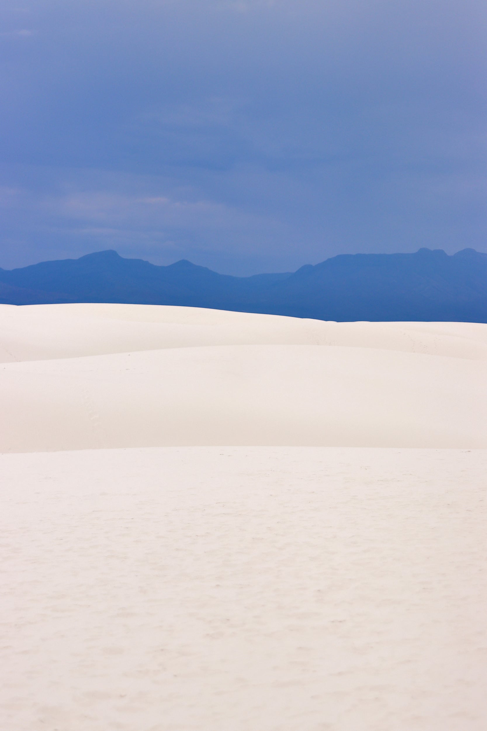 visiting white sands