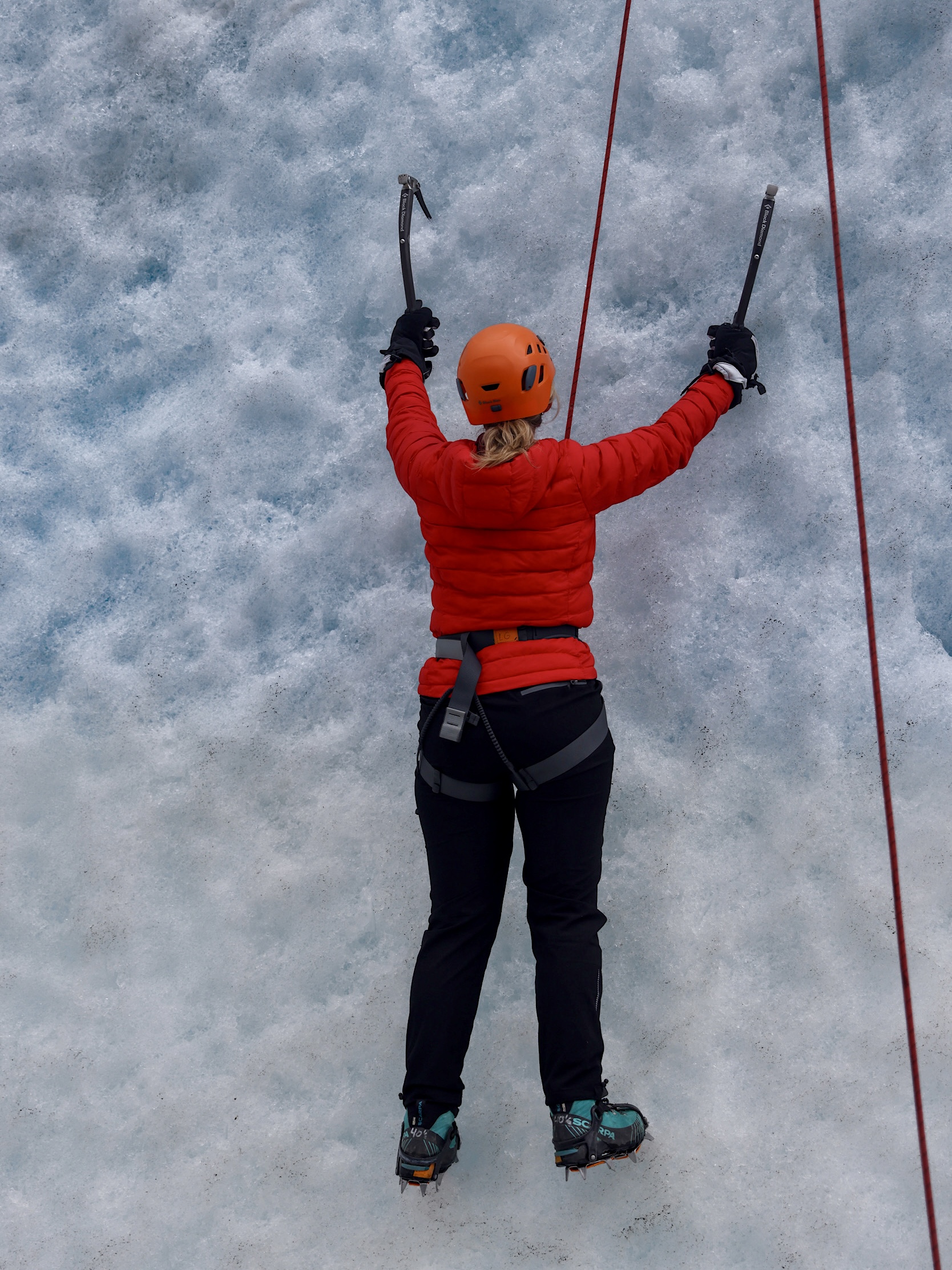 ice climbing Iceland